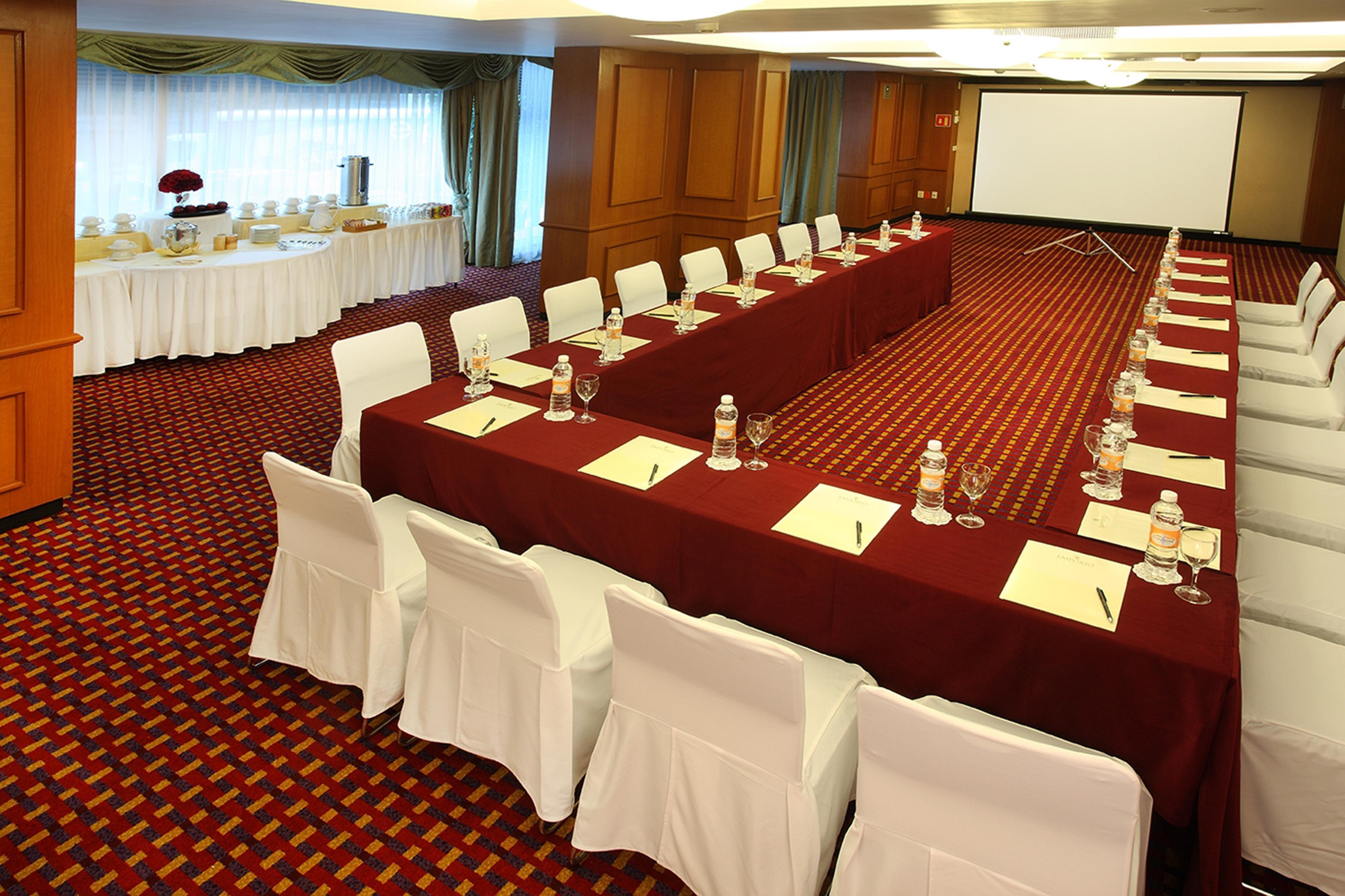 Emporio Reforma Hotell Mexico City Exteriör bild A meeting room