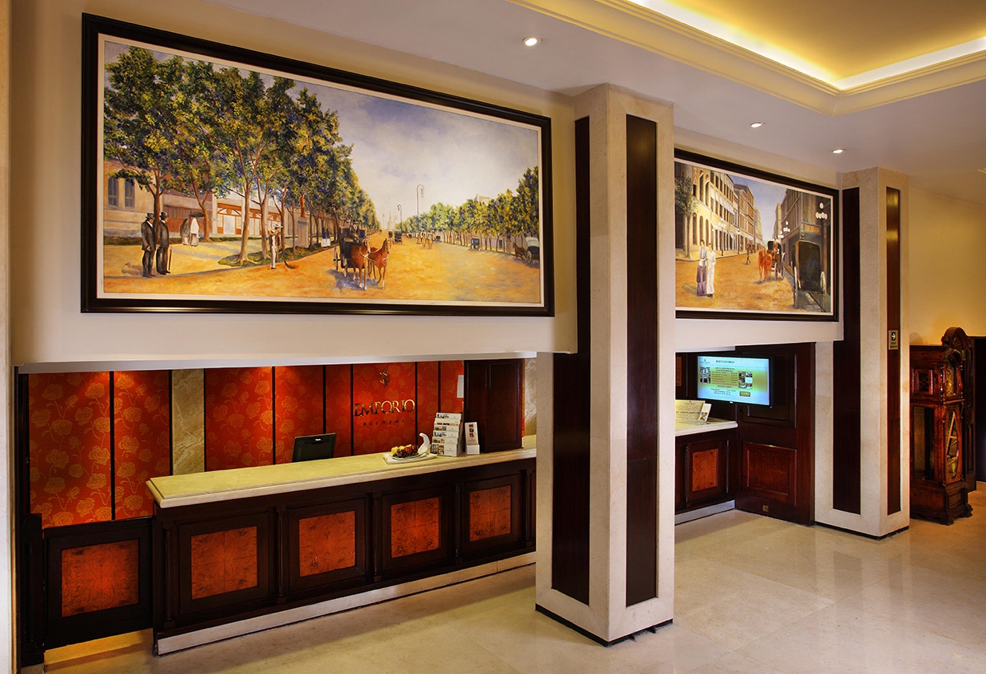 Emporio Reforma Hotell Mexico City Exteriör bild The lobby of the hotel